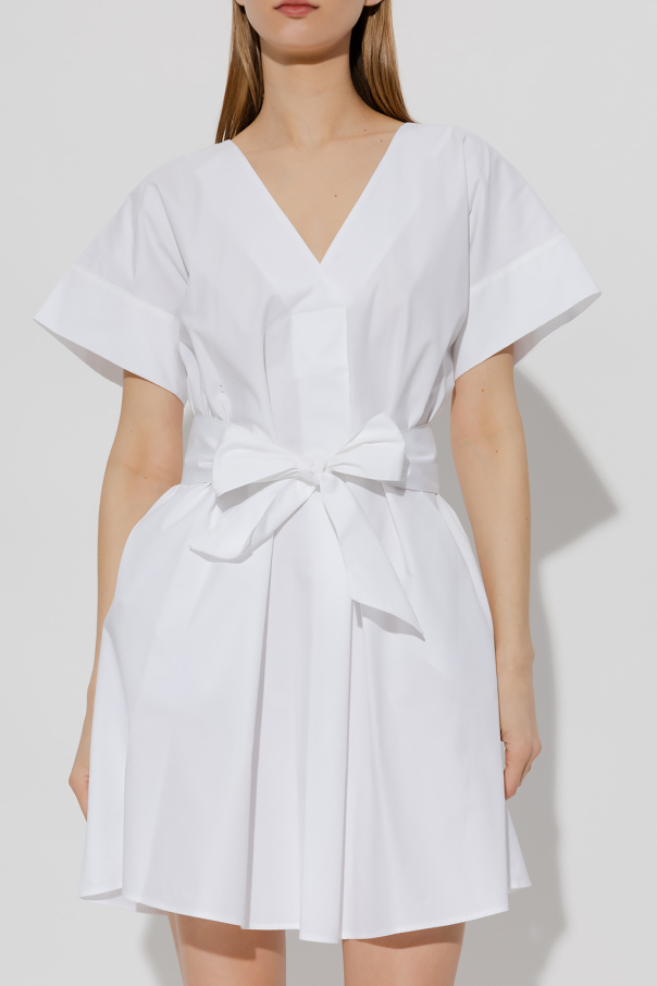 giorgio armani silk bow detail blouse item - fitting dress